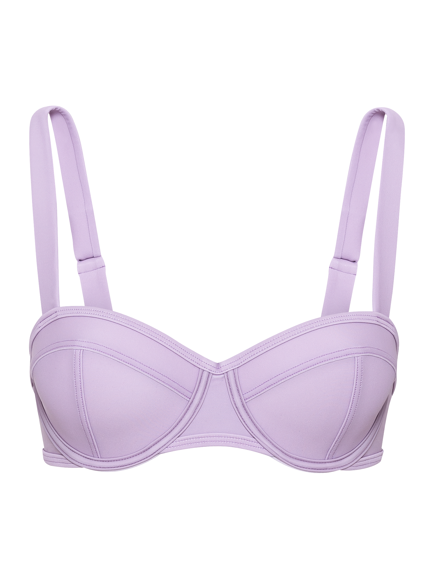 LSCN by LASCANA Bügel-Bikini-Top »Gina«, mit Ziernähten LSCN by LASCANA Bügel-Bikini-Top »Gina«, mit Ziernähten von LSCN by LASCANA