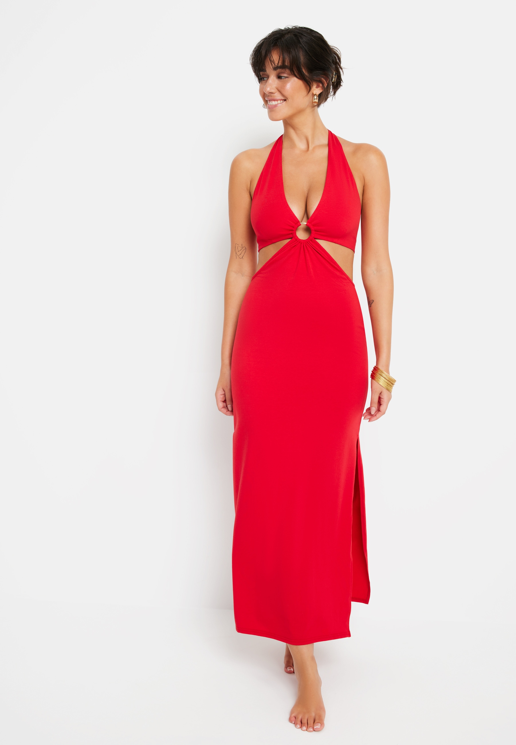 LSCN by LASCANA Neckholderkleid, mit Cut-outs LSCN by LASCANA Neckholderkleid, mit Cut-outs von LSCN by LASCANA