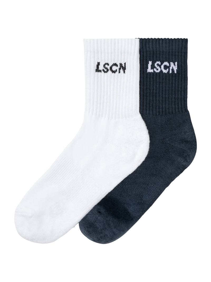 LSCN by LASCANA Tennissocken, (Packung, 2 Paar), mit Halbfussfrottee von LSCN by LASCANA