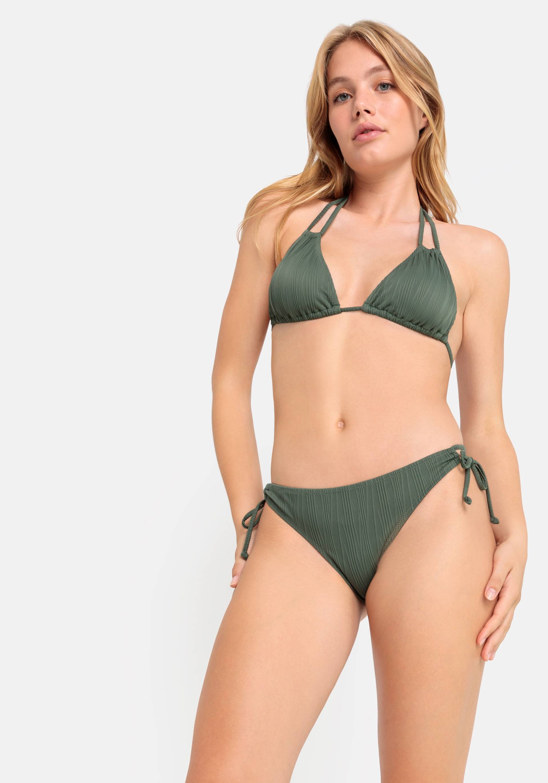 LSCN by LASCANA Triangel-Bikini »Egitura«, (Set), aus Strukturware von LSCN by LASCANA