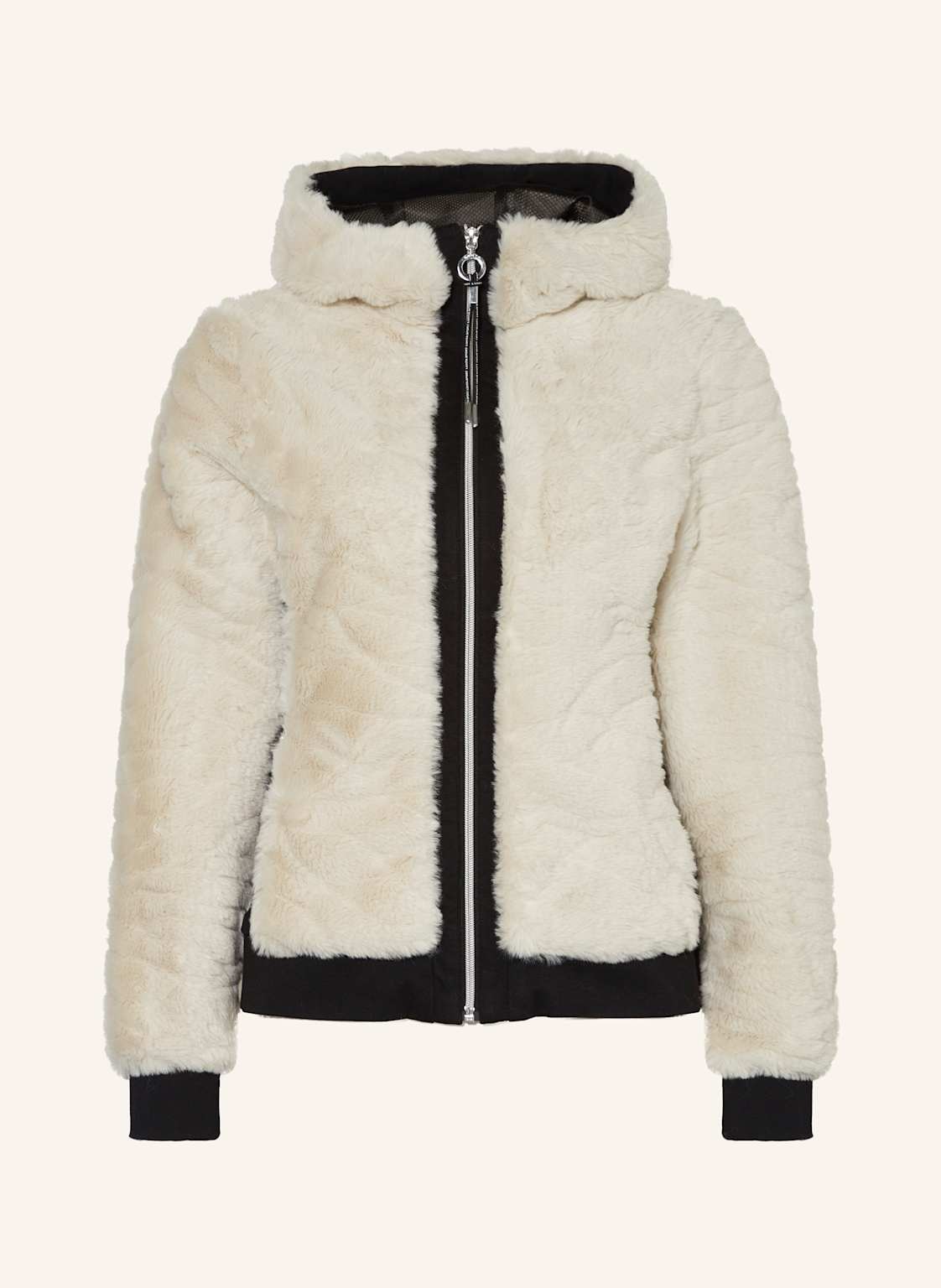 Luhta Fleecejacke Inkiniemi weiss von LUHTA