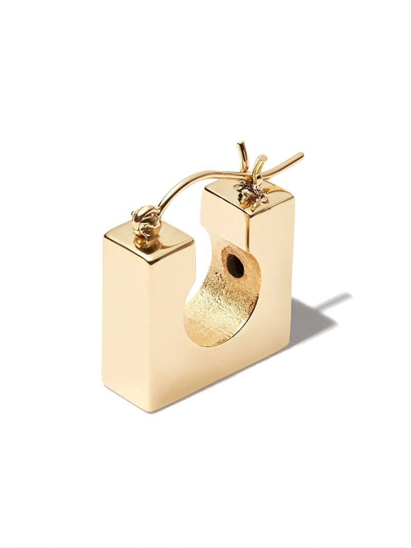 LUIS MORAIS 14kt yellow gold earring von LUIS MORAIS