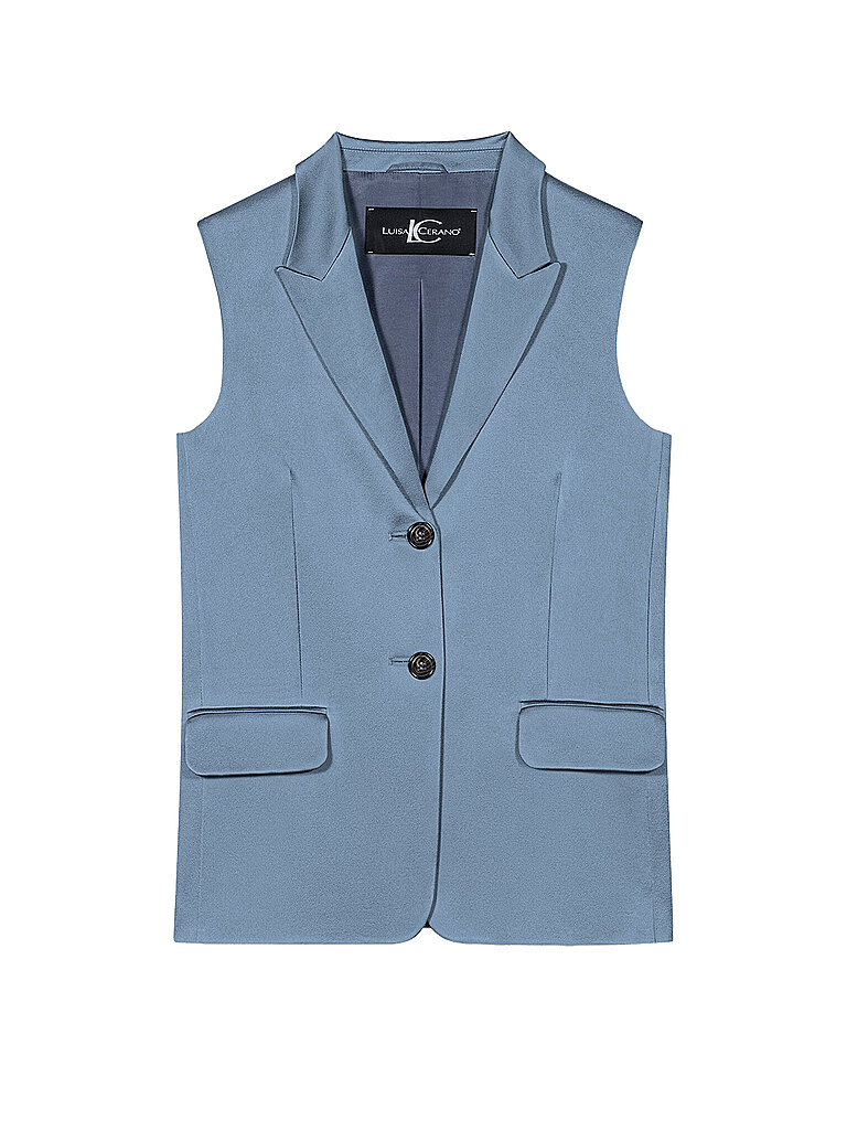 LUISA CERANO Gilet blau | 34 von LUISA CERANO