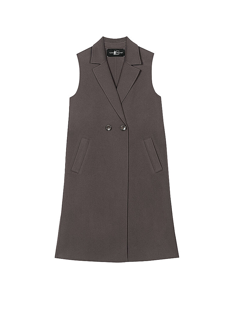 LUISA CERANO Gilet hellbraun | 34 von LUISA CERANO