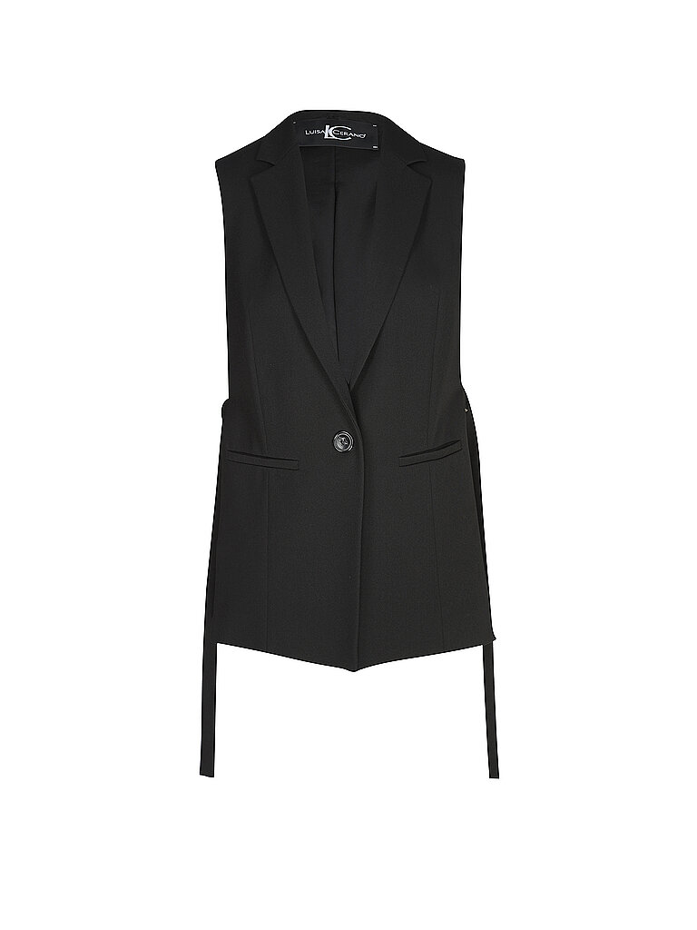 LUISA CERANO Gilet  schwarz | 36 von LUISA CERANO