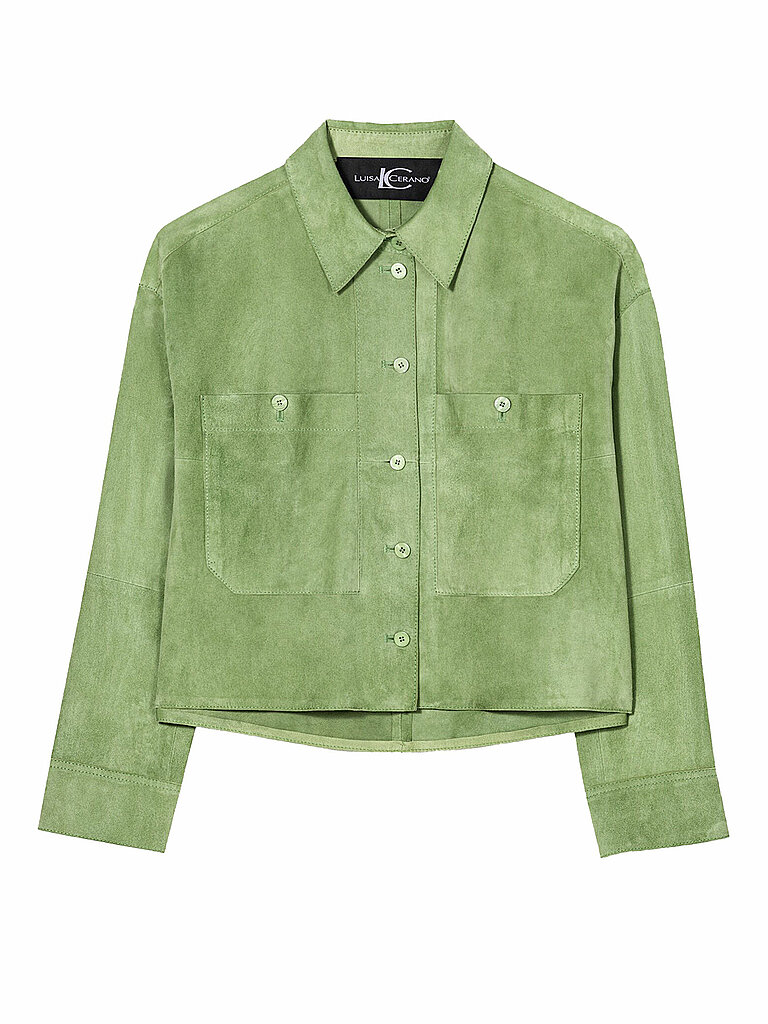 LUISA CERANO Lederjacke hellgrün | 40 LUISA CERANO Lederjacke hellgrün | 40 von LUISA CERANO