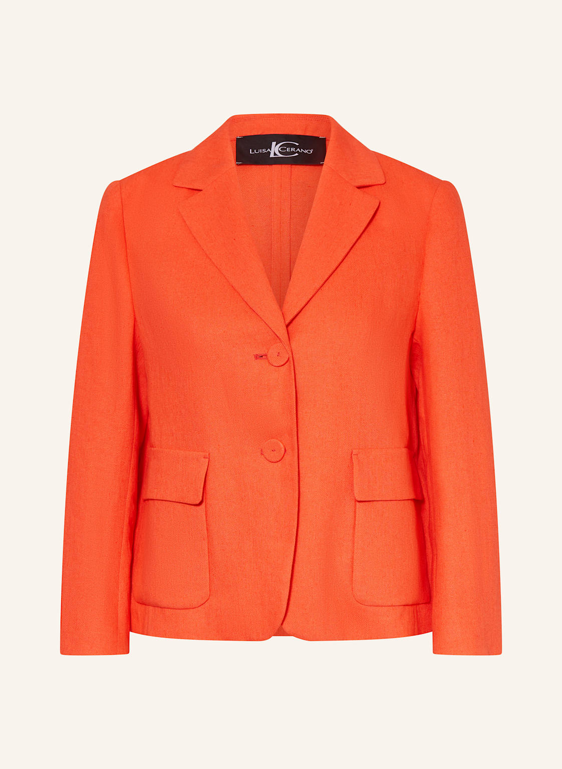Luisa Cerano Blazer Mit Leinen rot Luisa Cerano Blazer Mit Leinen rot von LUISA CERANO