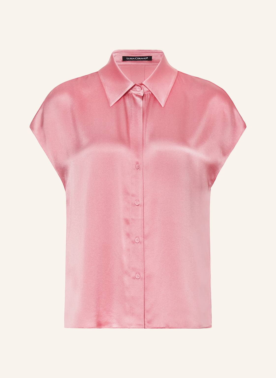 Luisa Cerano Blusenshirt Aus Seide rosa Luisa Cerano Blusenshirt Aus Seide rosa von LUISA CERANO