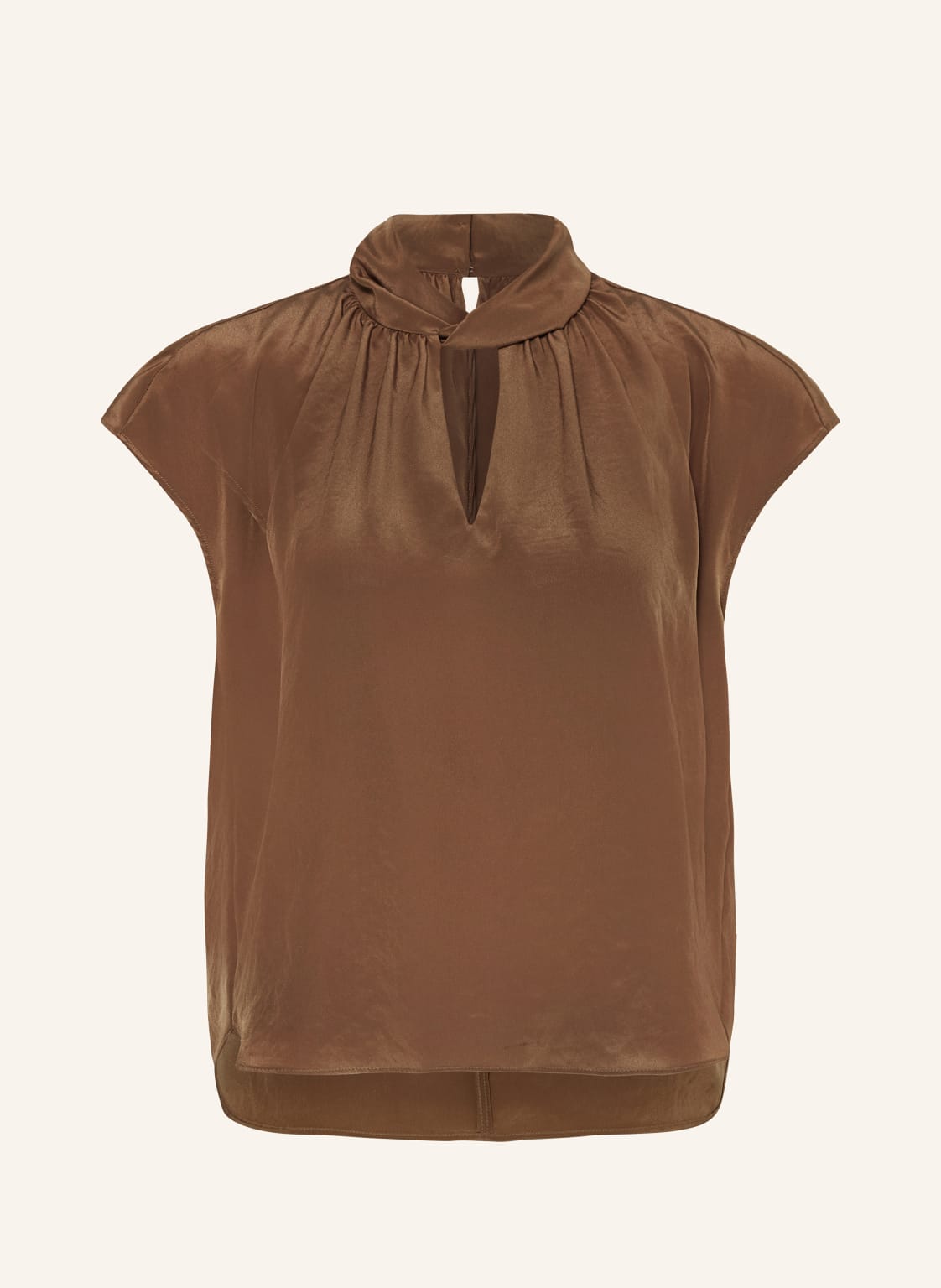 Luisa Cerano Blusenshirt Mit Cut-Out braun von LUISA CERANO