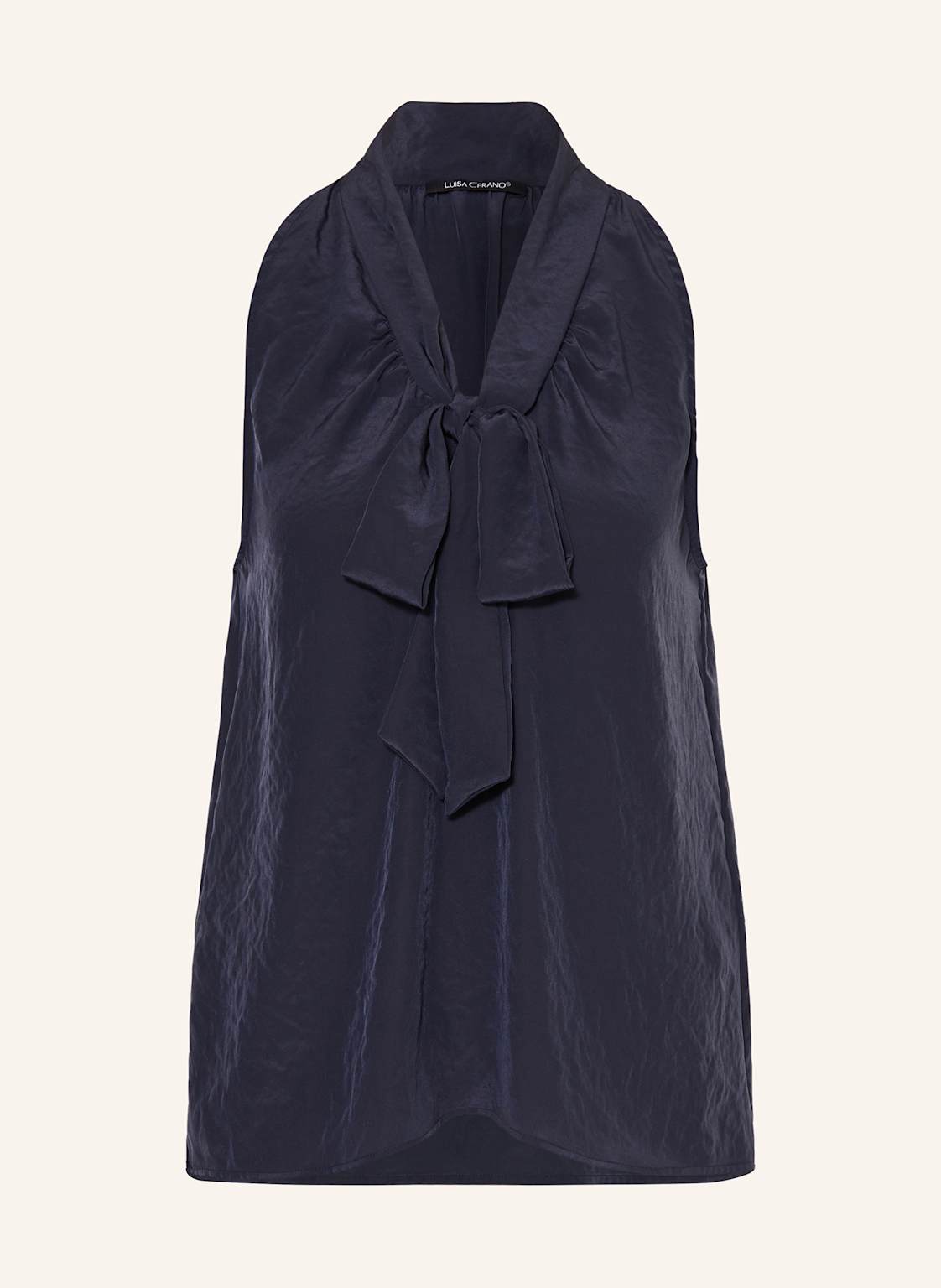 Luisa Cerano Blusentop Mit Schluppe blau Luisa Cerano Blusentop Mit Schluppe blau von LUISA CERANO
