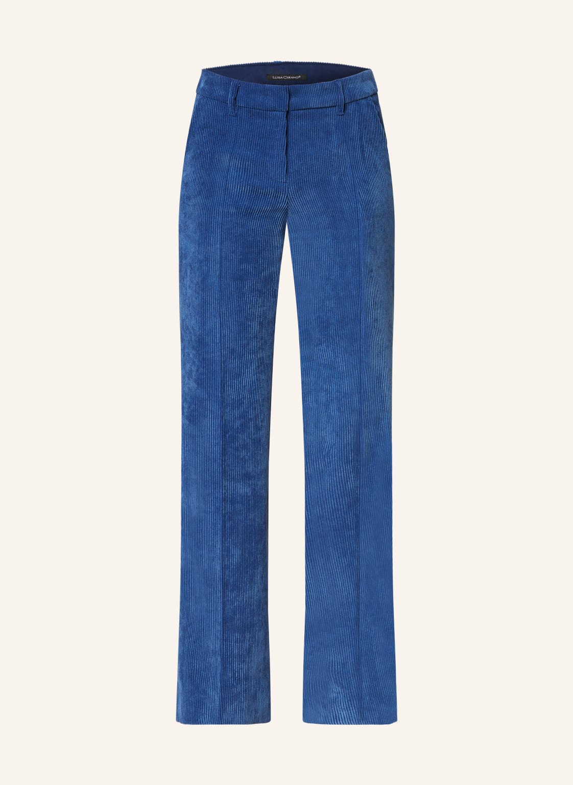 Luisa Cerano Bootcut-Hose Aus Cord blau von LUISA CERANO