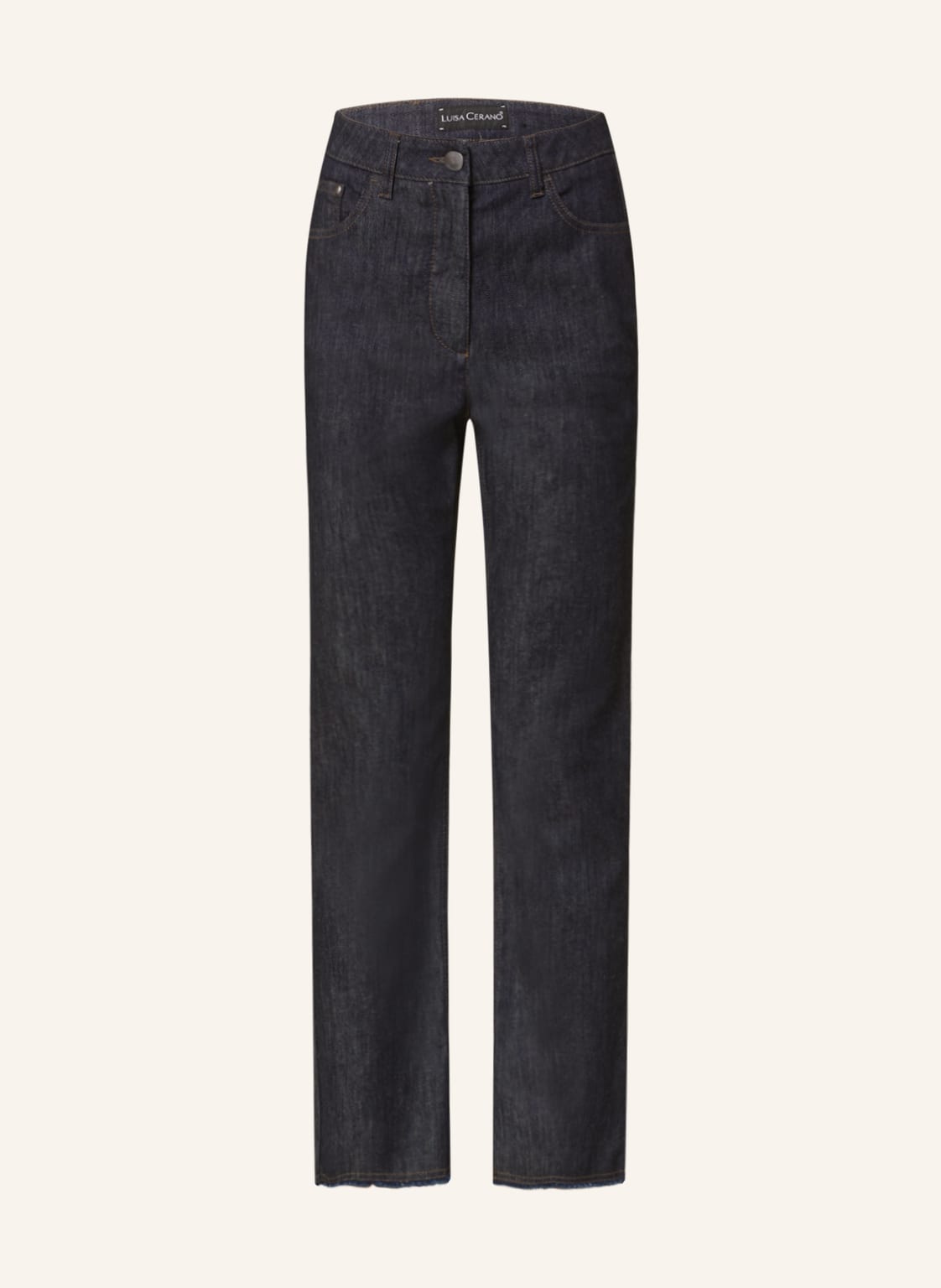 Luisa Cerano Bootcut Jeans blau von LUISA CERANO