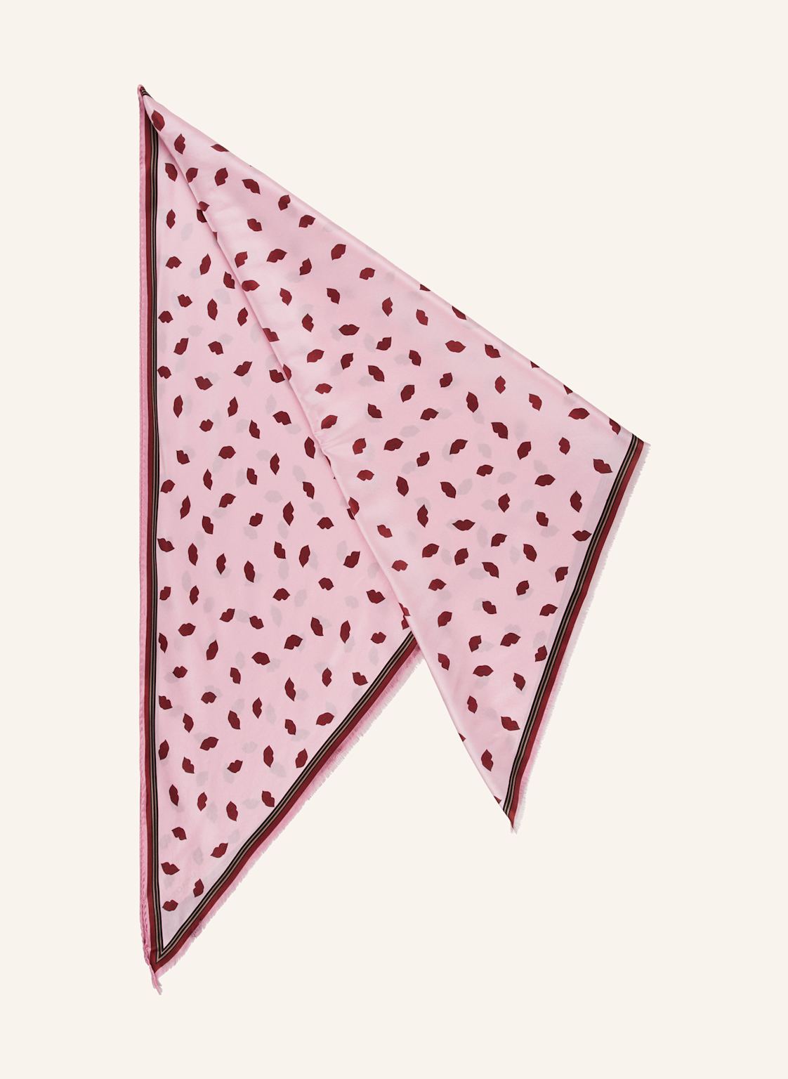 Luisa Cerano Dreieckstuch Aus Seide pink Luisa Cerano Dreieckstuch Aus Seide pink von LUISA CERANO