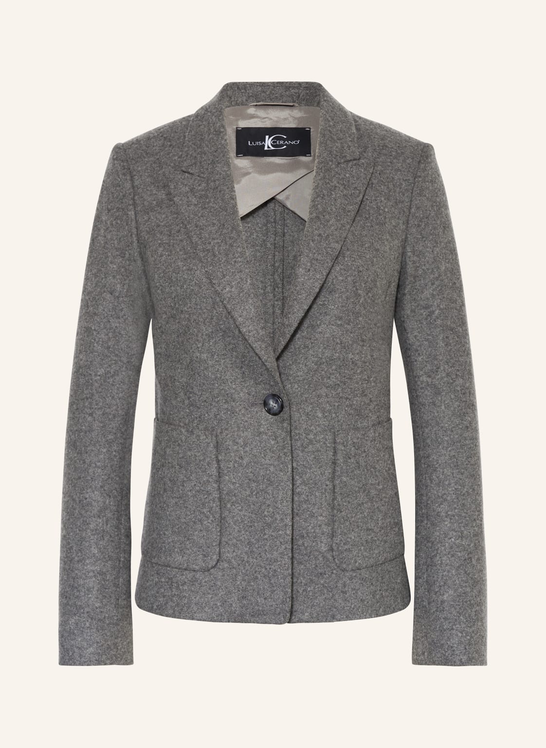 Luisa Cerano Flanellblazer grau Luisa Cerano Flanellblazer grau von LUISA CERANO