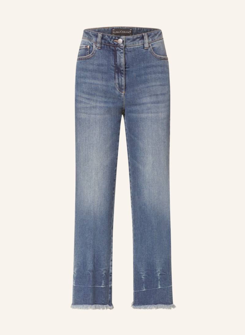 Luisa Cerano Flared Jeans blau von LUISA CERANO