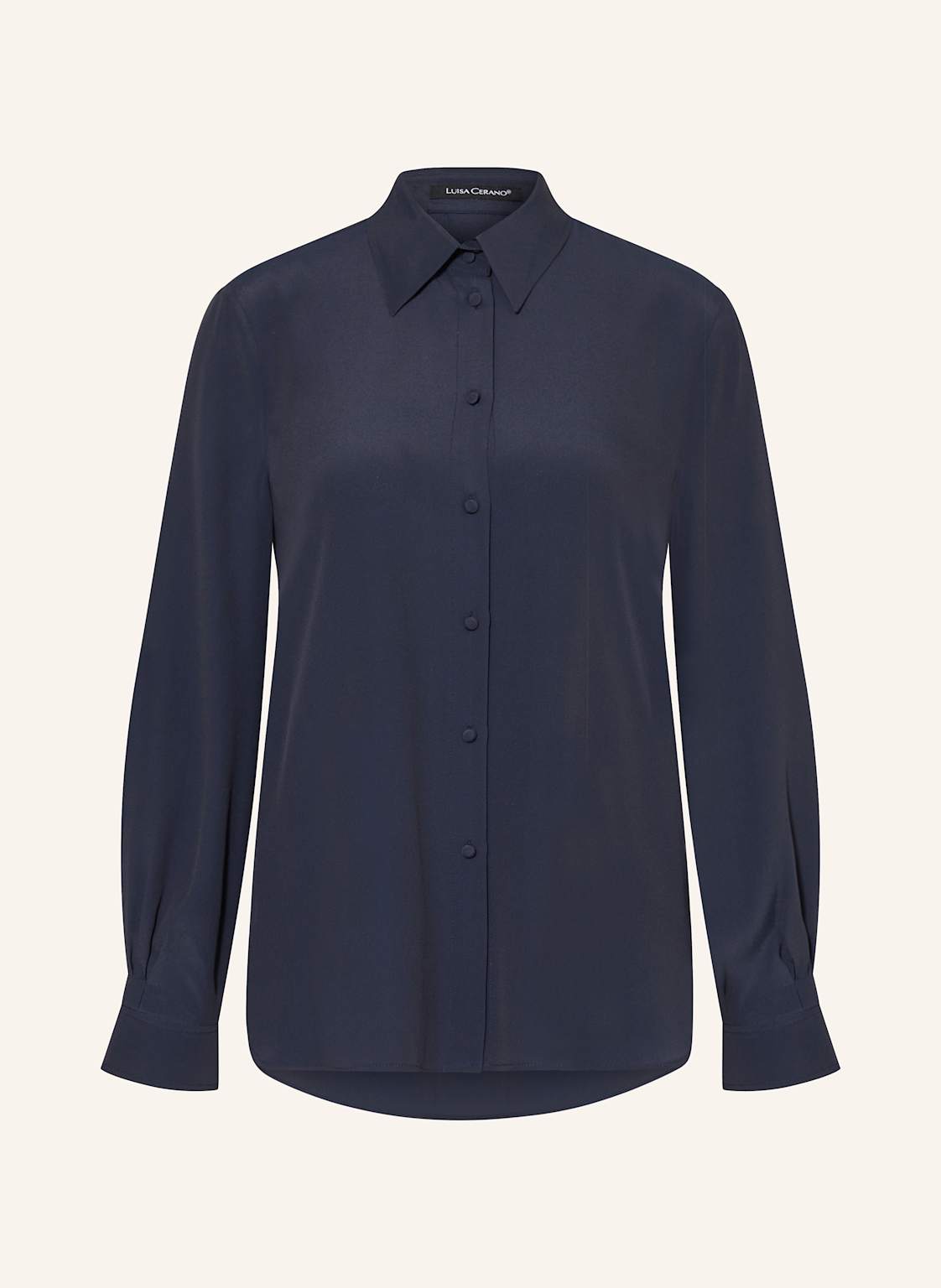 Luisa Cerano Hemdbluse Mit Seide blau Luisa Cerano Hemdbluse Mit Seide blau von LUISA CERANO