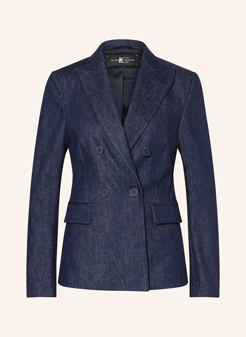 Luisa Cerano Jeansblazer blau von LUISA CERANO