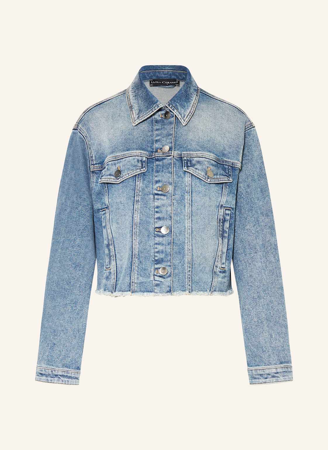 Luisa Cerano Jeansjacke blau Luisa Cerano Jeansjacke blau von LUISA CERANO