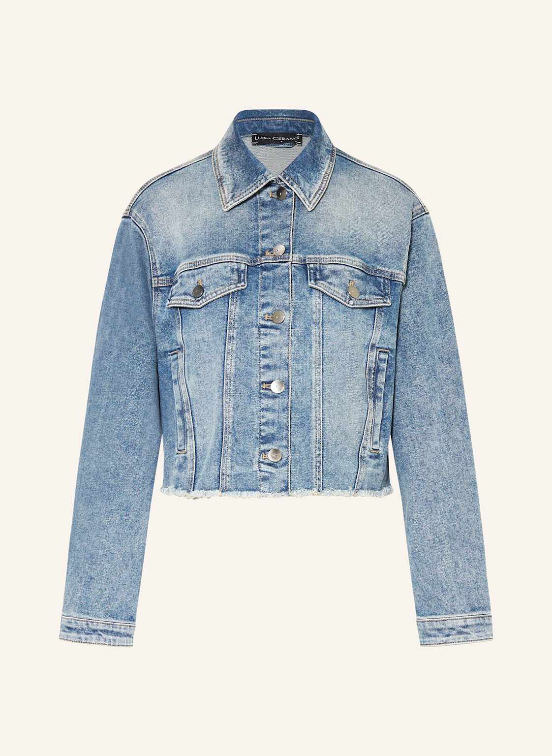 Luisa Cerano Jeansjacke blau von LUISA CERANO