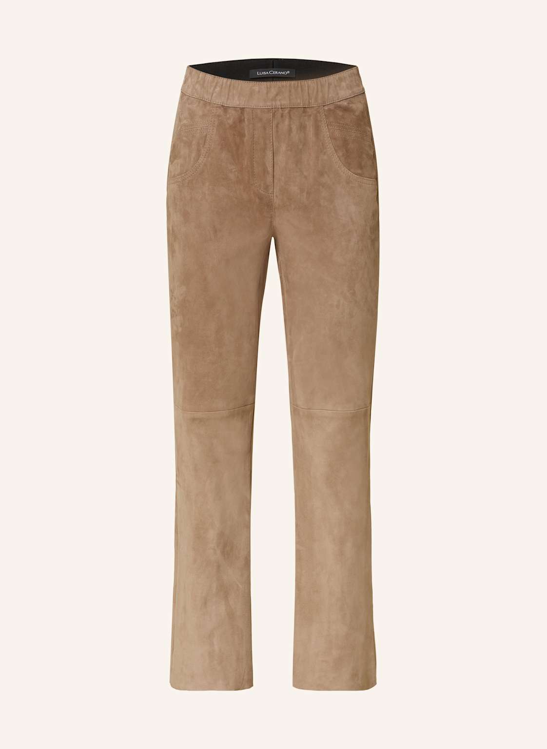 Luisa Cerano Lederhose beige Luisa Cerano Lederhose beige von LUISA CERANO