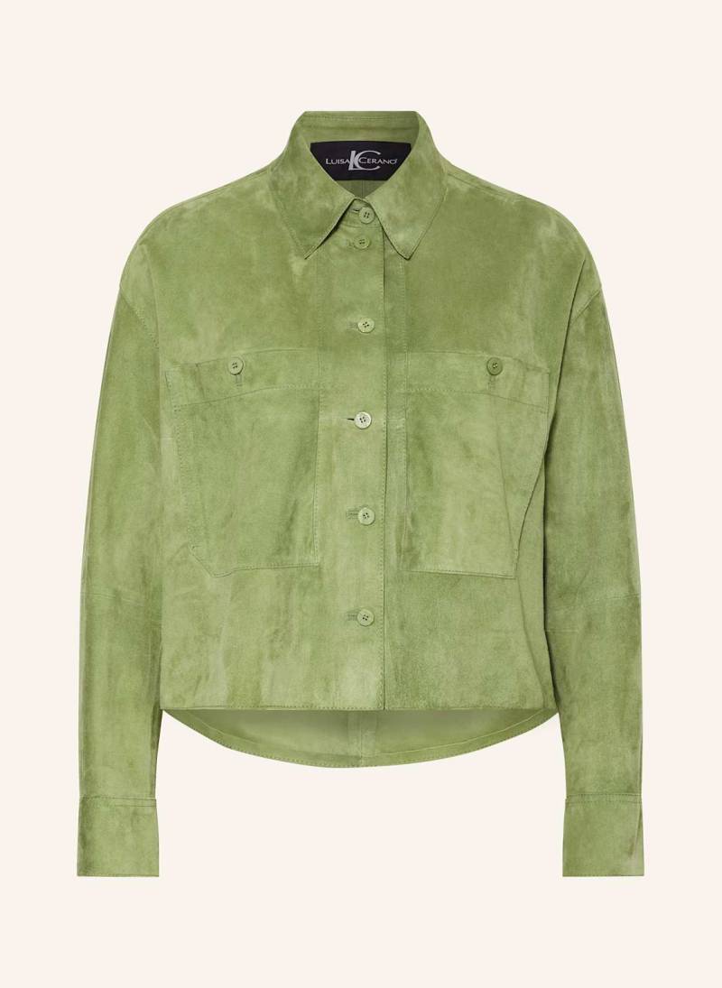 Luisa Cerano Lederjacke gruen Luisa Cerano Lederjacke gruen von LUISA CERANO
