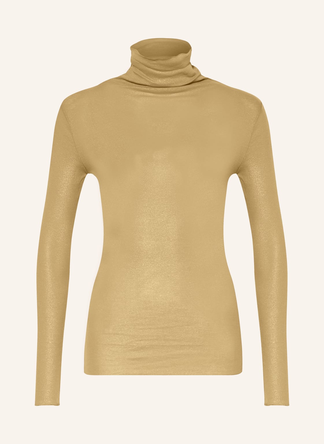 Luisa Cerano Longsleeve Mit Glitzergarn beige von LUISA CERANO