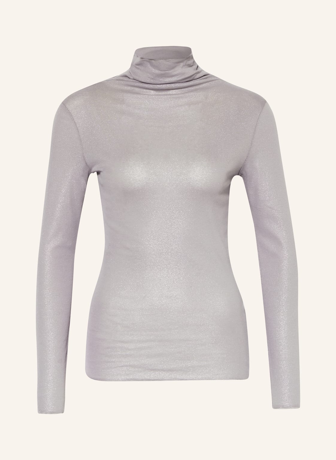 Luisa Cerano Longsleeve Mit Glitzergarn silber von LUISA CERANO