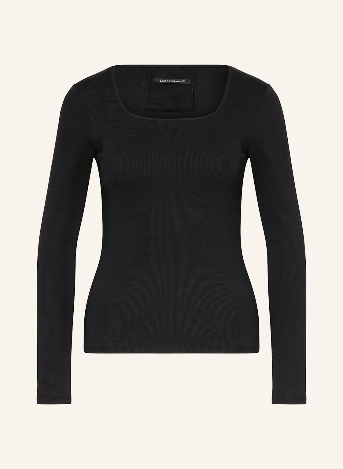 Luisa Cerano Longsleeve schwarz von LUISA CERANO