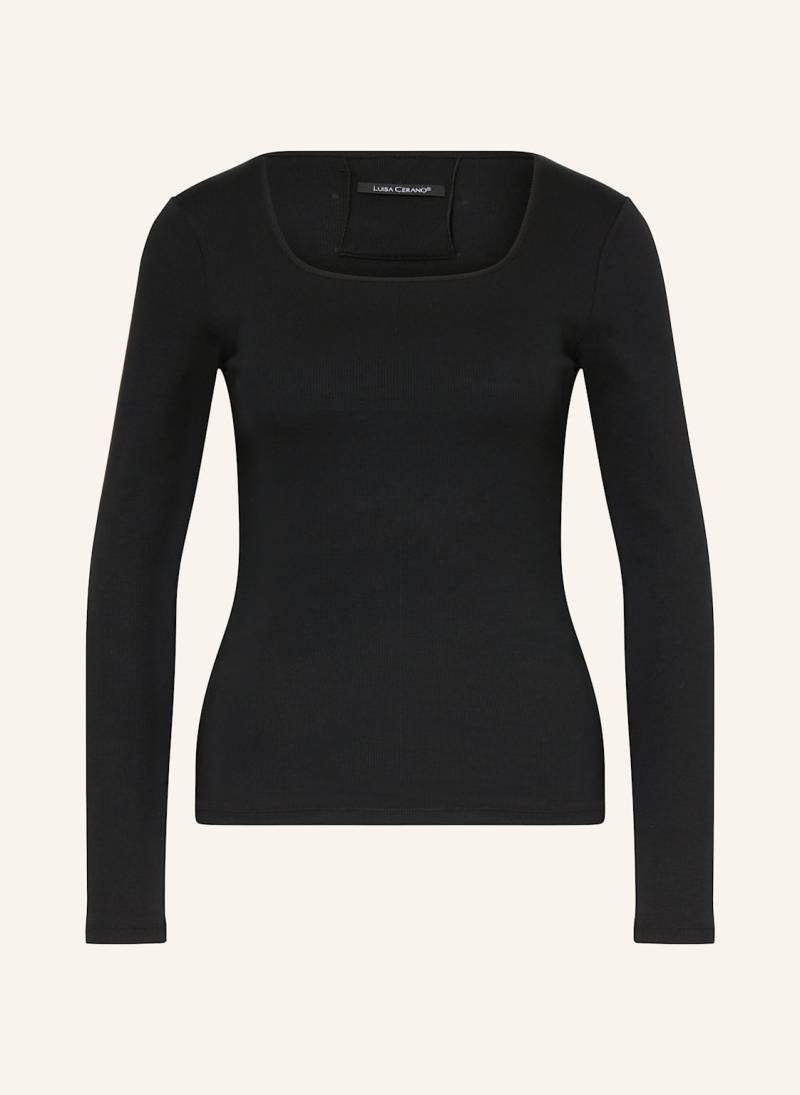 Luisa Cerano Longsleeve schwarz von LUISA CERANO