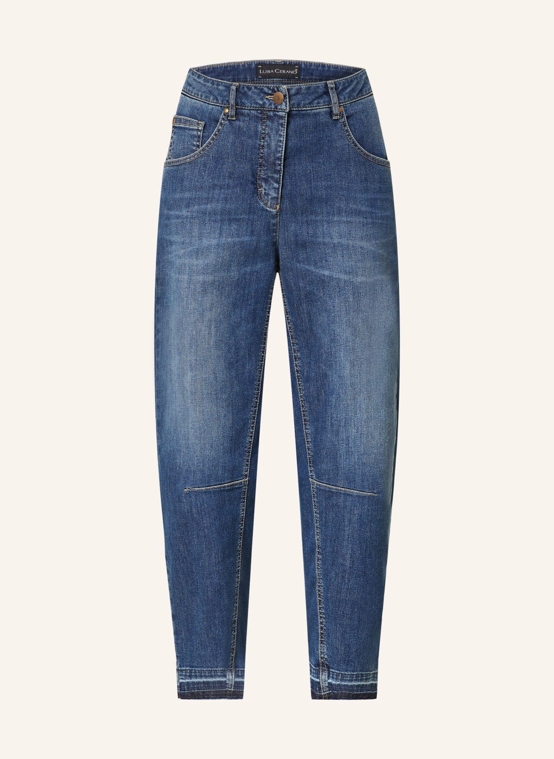 Luisa Cerano Mom Jeans blau