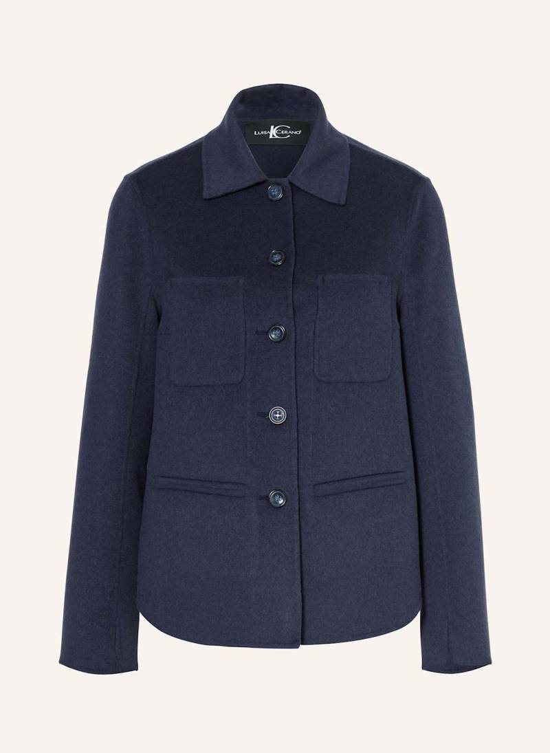 Luisa Cerano Overjacket blau von LUISA CERANO