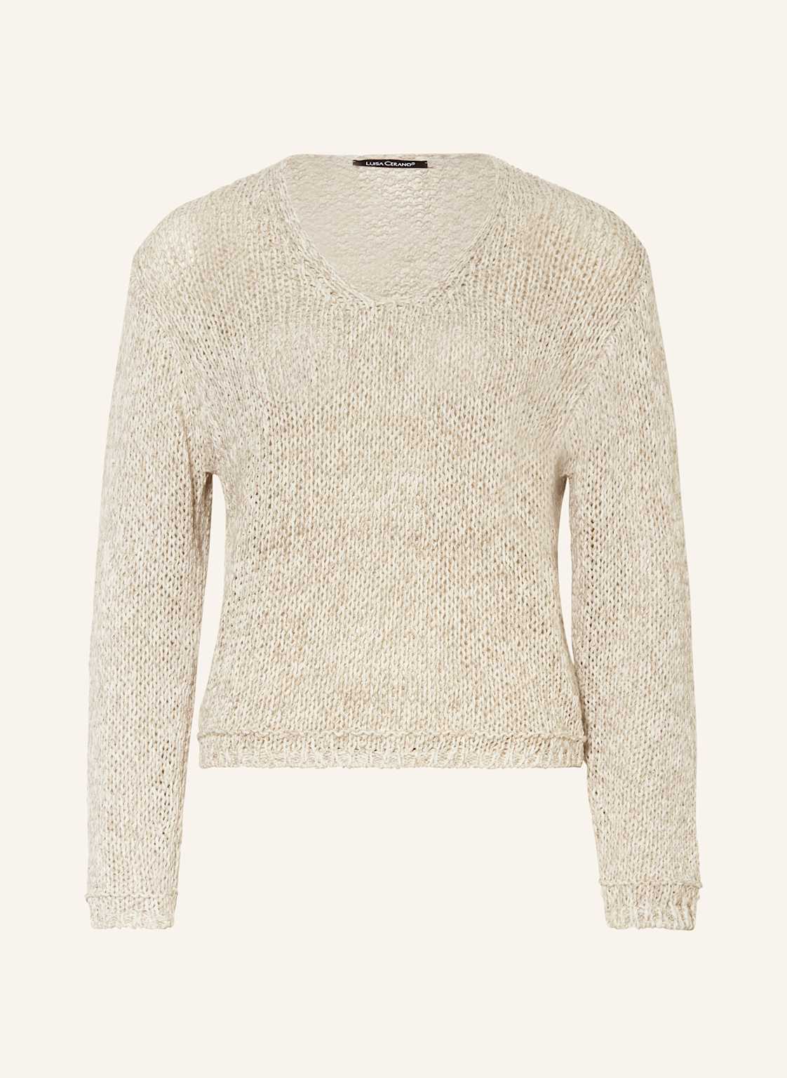 Luisa Cerano Pullover Mit Leinen beige Luisa Cerano Pullover Mit Leinen beige von LUISA CERANO