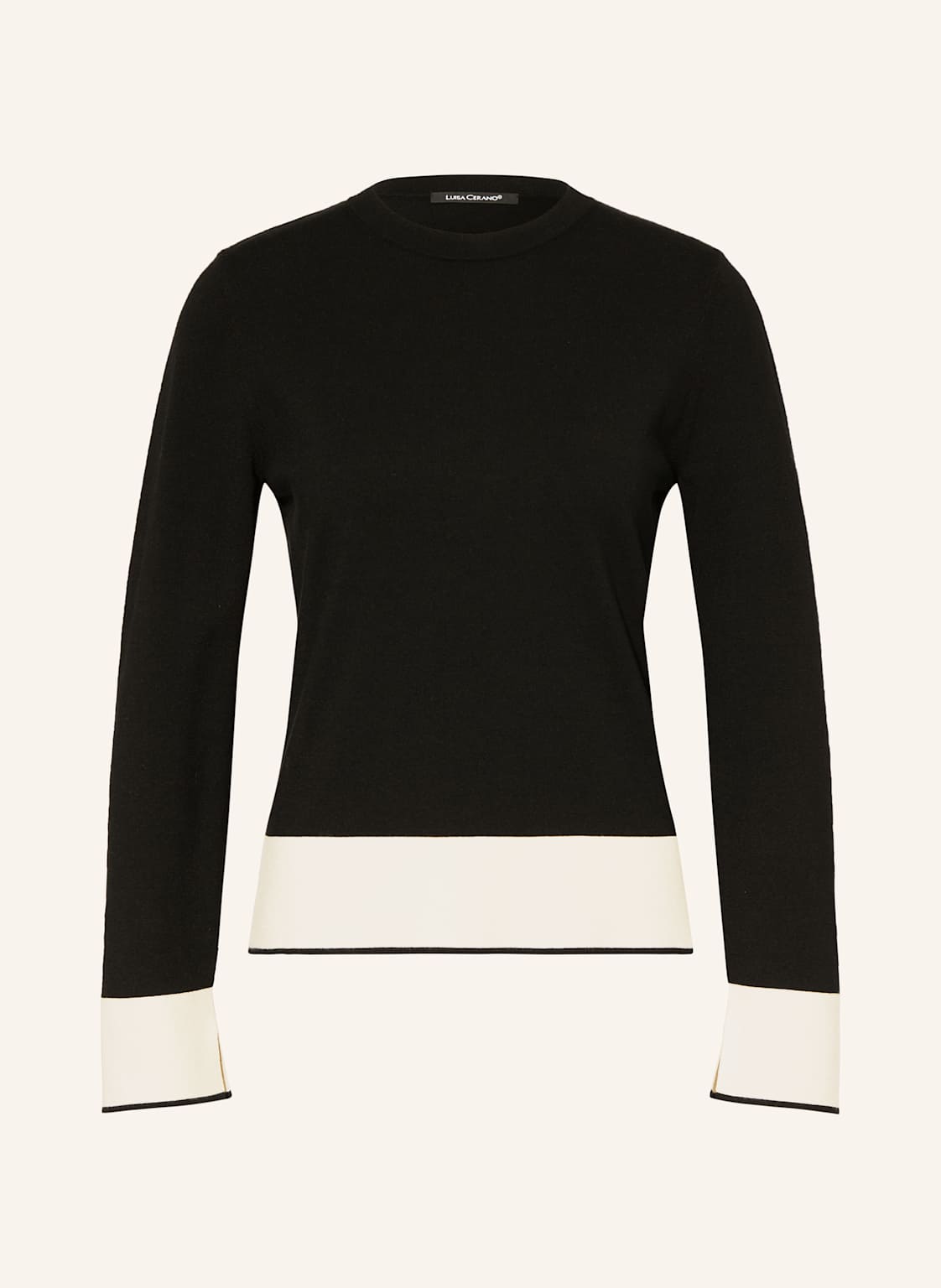 Luisa Cerano Pullover schwarz Luisa Cerano Pullover schwarz von LUISA CERANO
