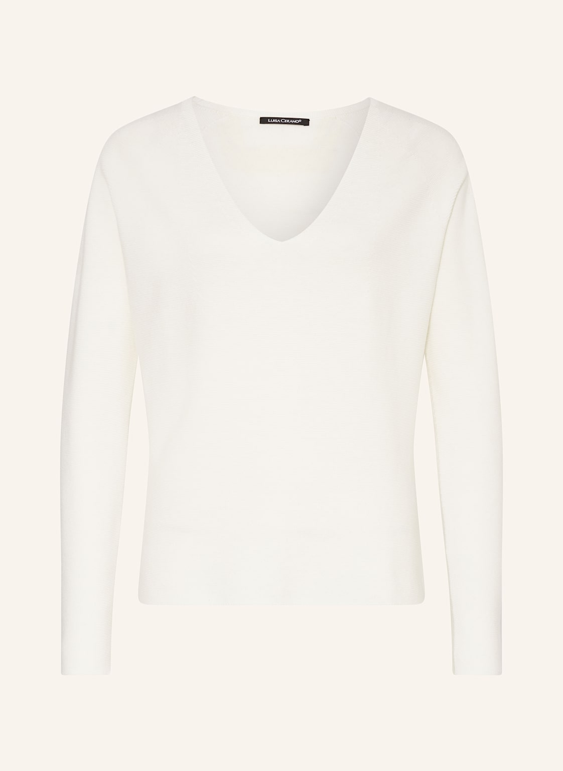 Luisa Cerano Pullover weiss von LUISA CERANO