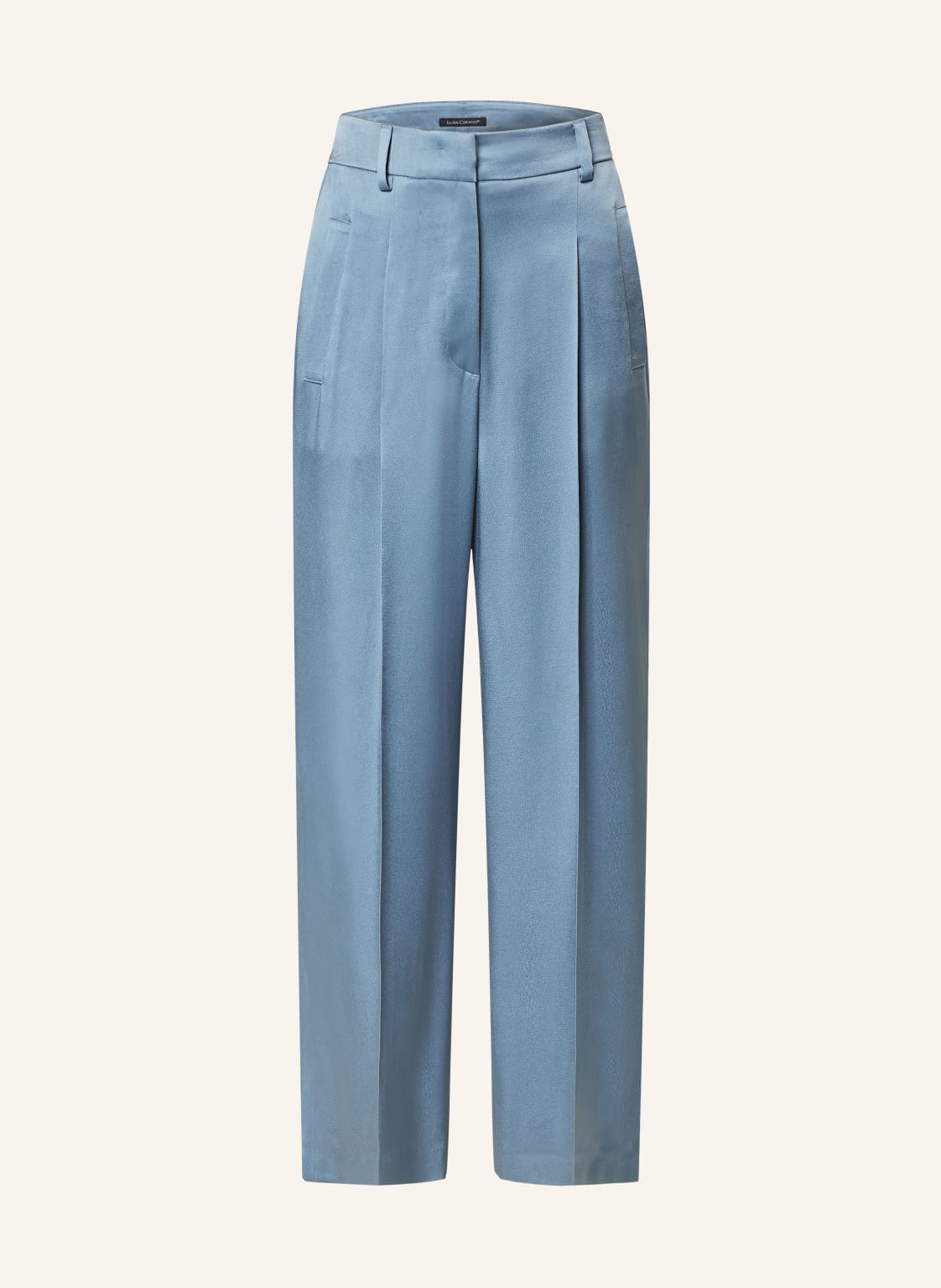 Luisa Cerano Satin-Culotte blau von LUISA CERANO