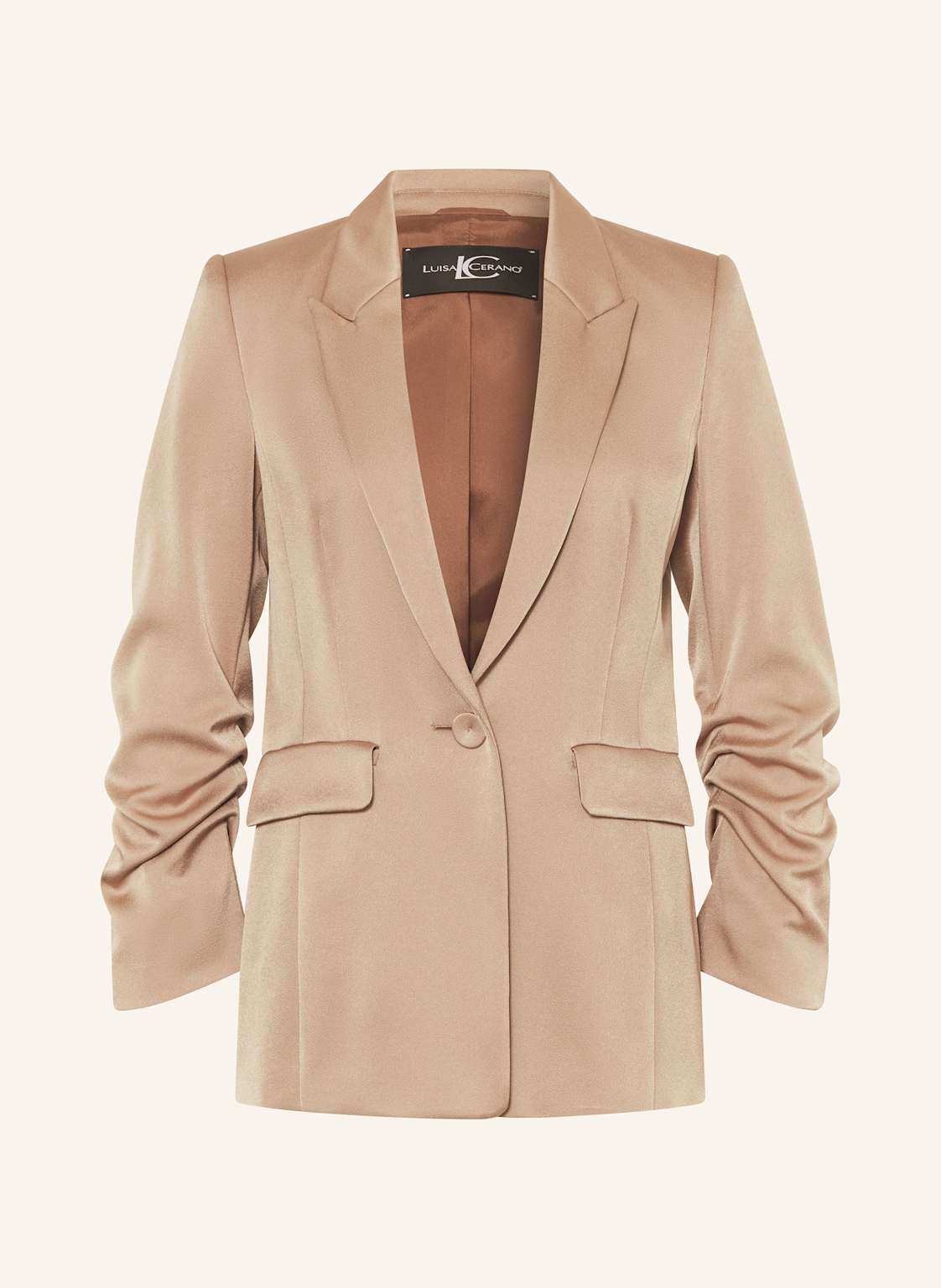 Luisa Cerano Satinblazer beige von LUISA CERANO