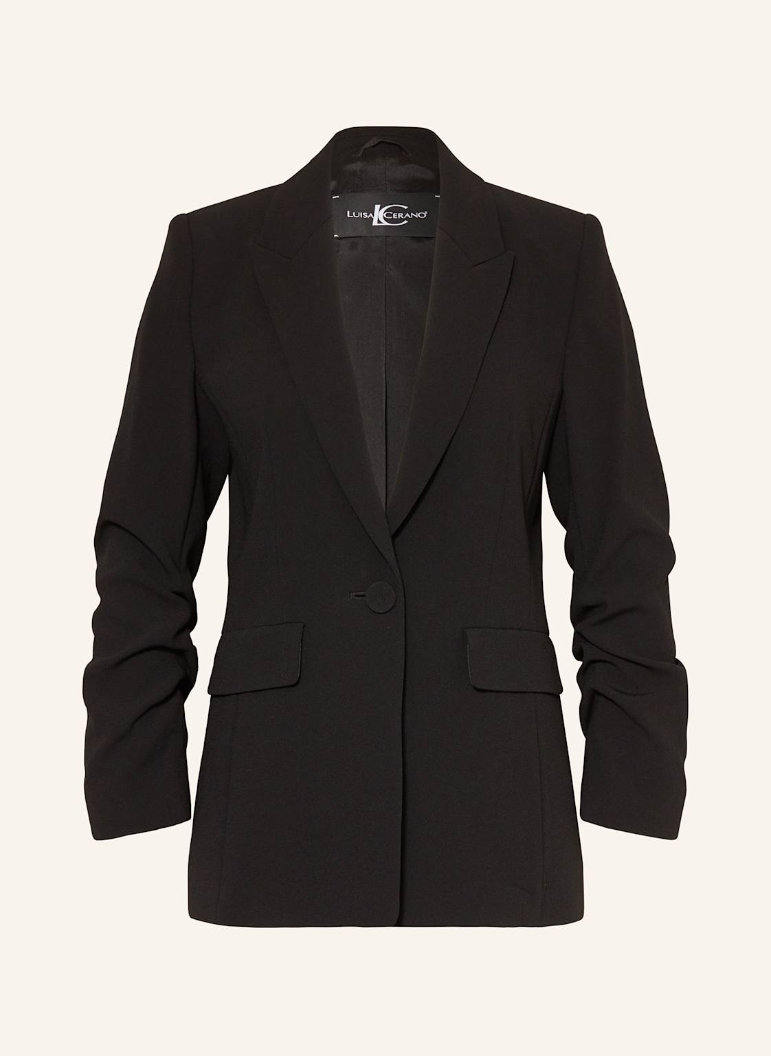 Luisa Cerano Satinblazer schwarz von LUISA CERANO