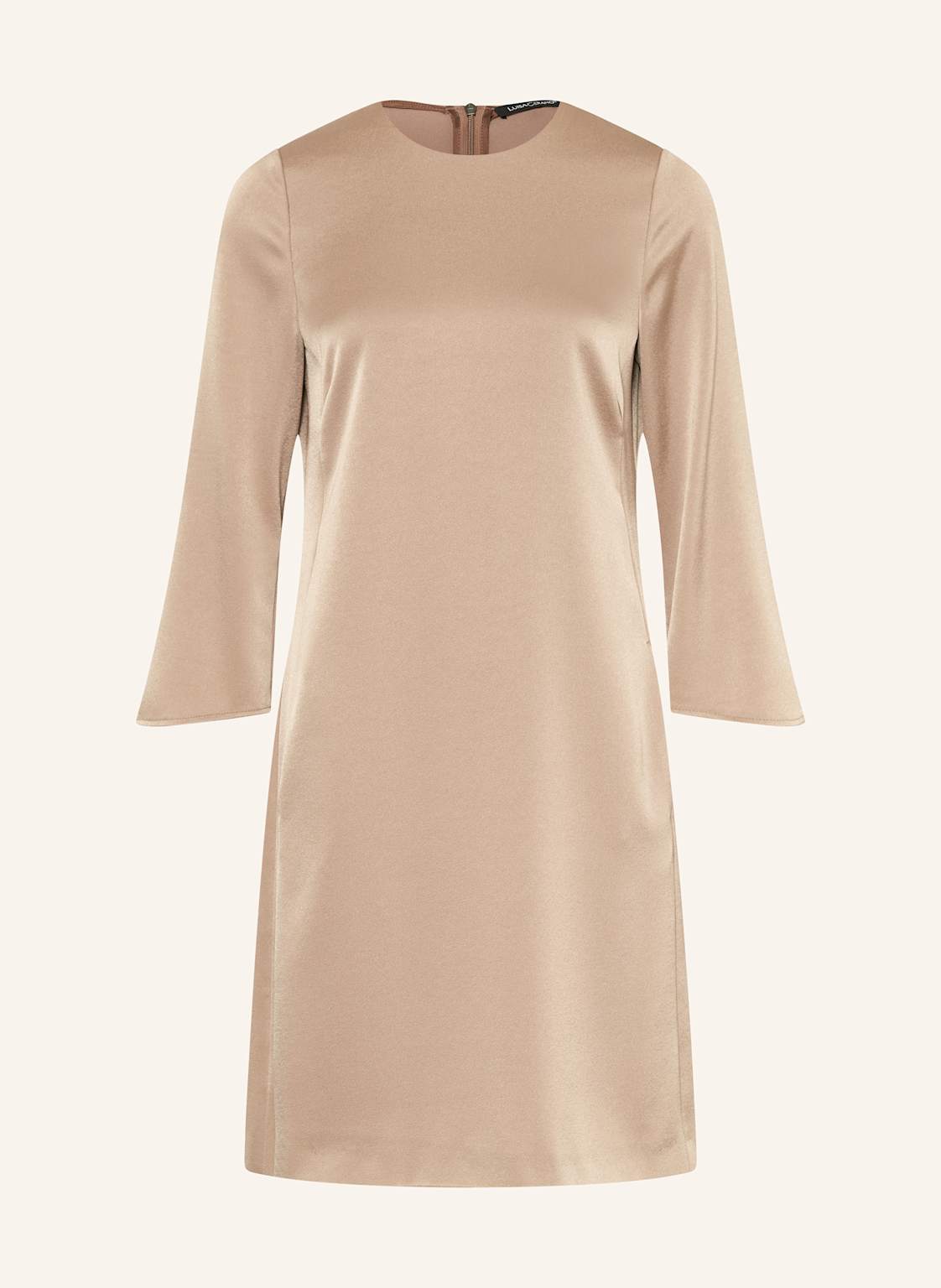 Luisa Cerano Satinkleid Mit 3/4-Arm beige Luisa Cerano Satinkleid Mit 3/4-Arm beige von LUISA CERANO