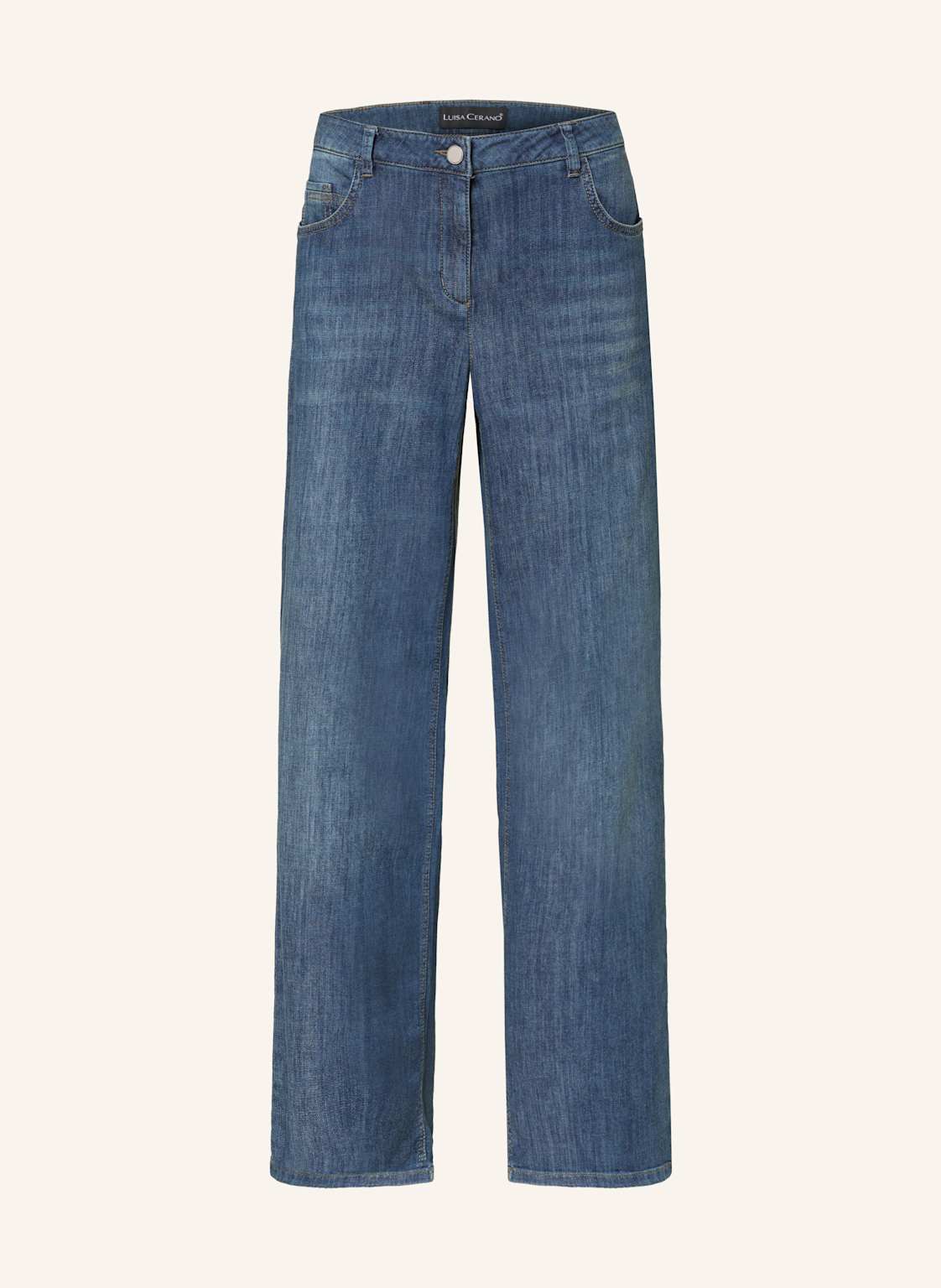Luisa Cerano Straight Jeans blau Luisa Cerano Straight Jeans blau von LUISA CERANO
