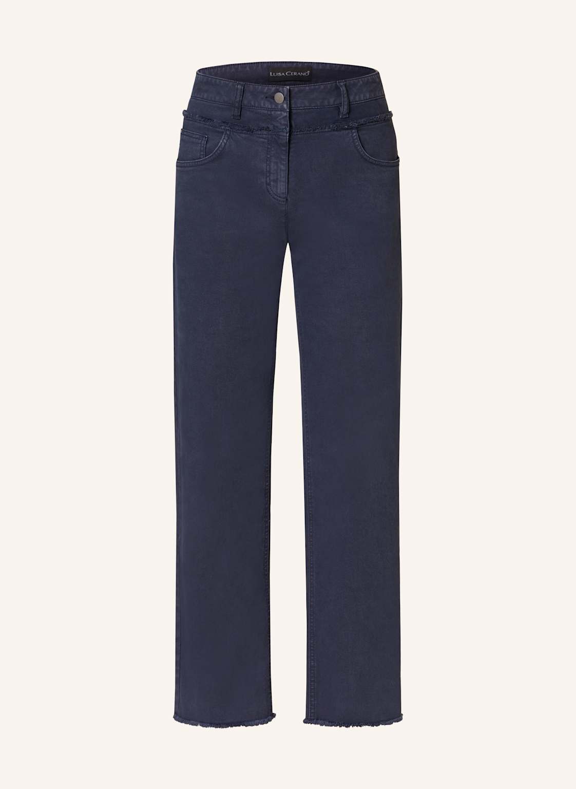 Luisa Cerano Straight Jeans blau von LUISA CERANO