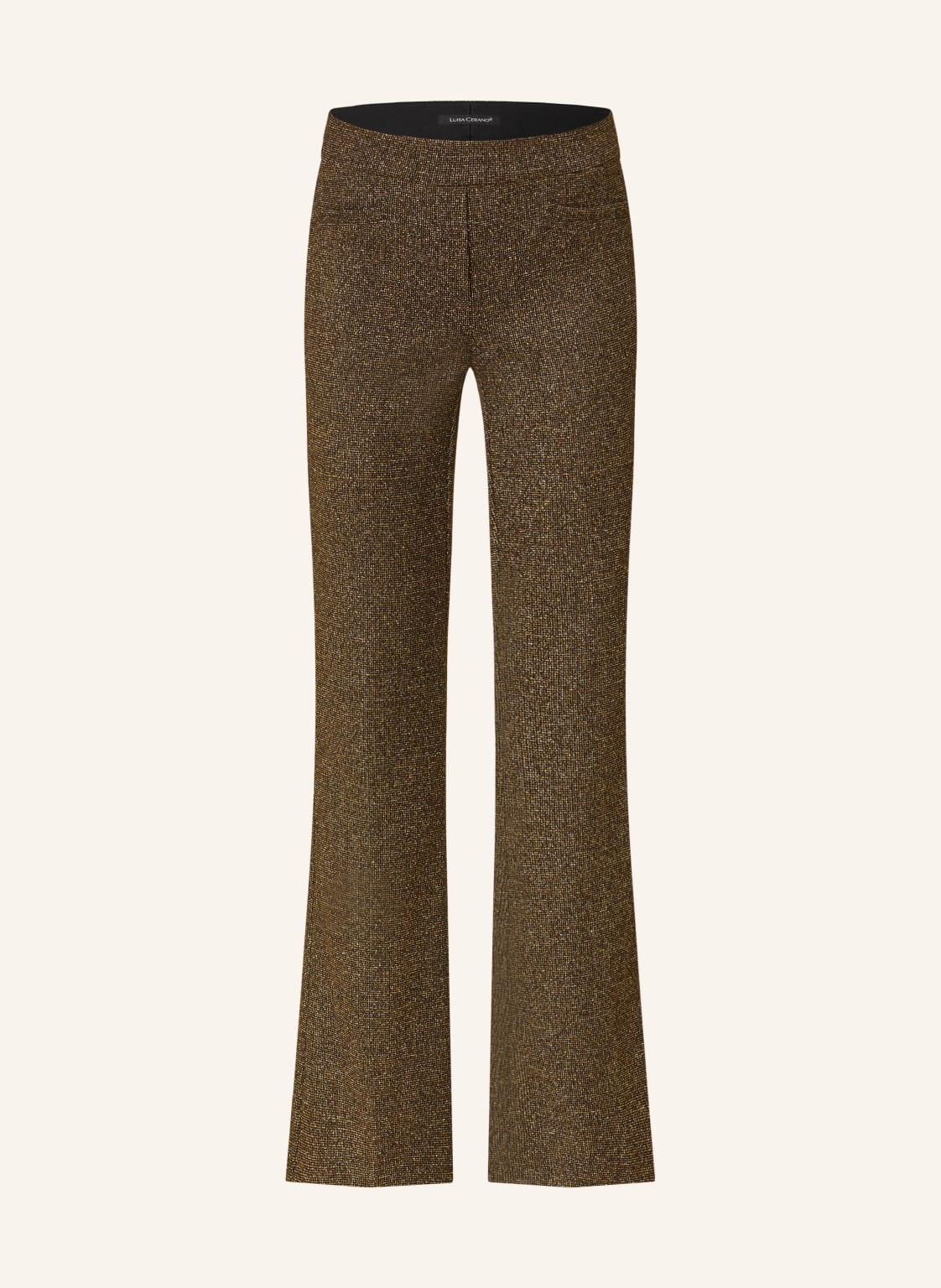 Luisa Cerano Strickhose Mit Glitzergarn gold Luisa Cerano Strickhose Mit Glitzergarn gold von LUISA CERANO