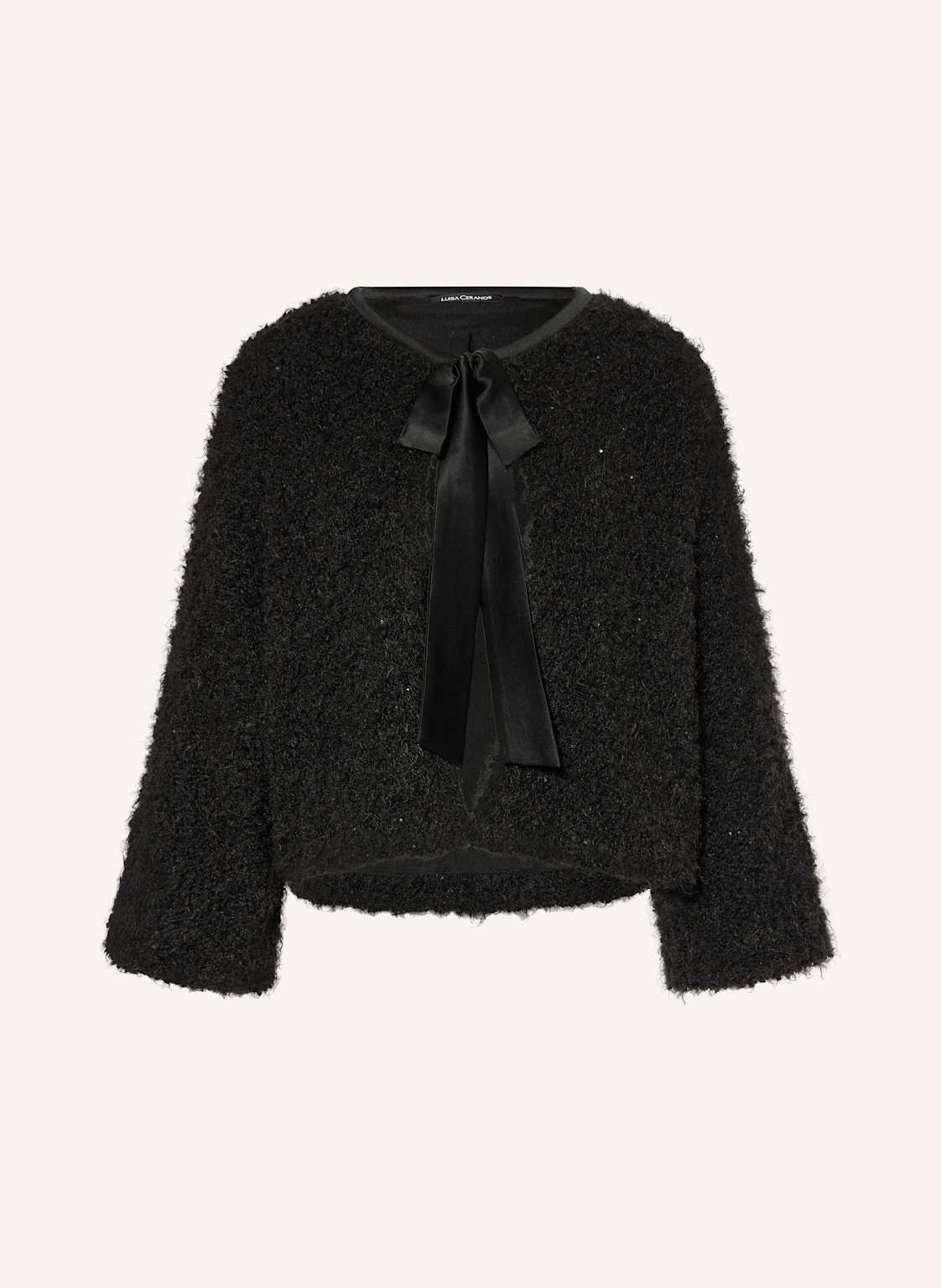 Luisa Cerano Strickhülle Mit Pailletten schwarz Luisa Cerano Strickhülle Mit Pailletten schwarz von LUISA CERANO