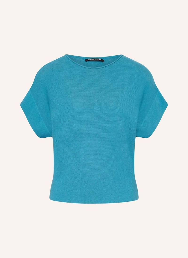 Luisa Cerano Strickshirt blau von LUISA CERANO