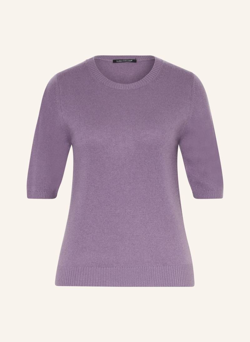 Luisa Cerano Strickshirt lila von LUISA CERANO