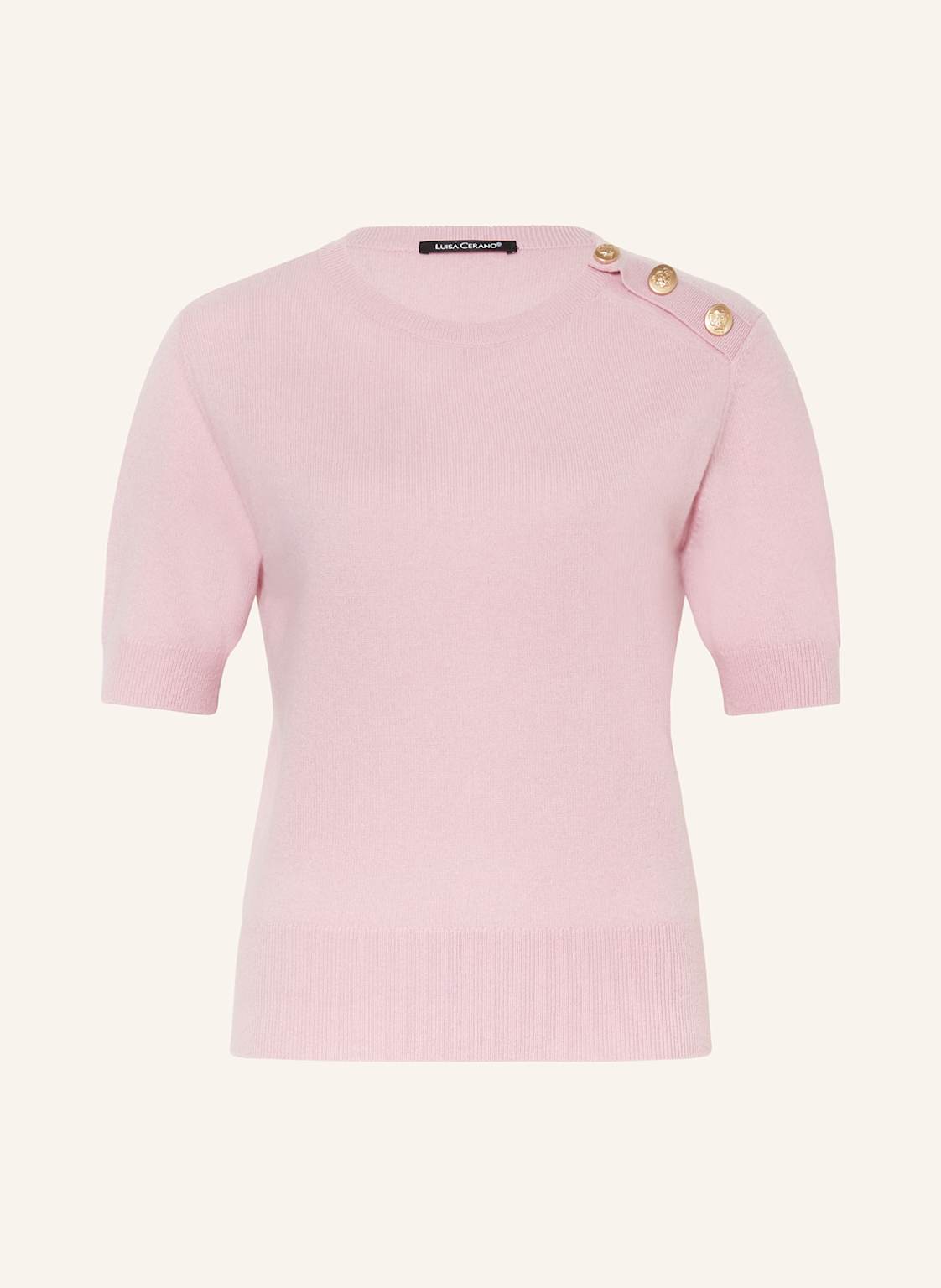 Luisa Cerano Strickshirt rosa von LUISA CERANO