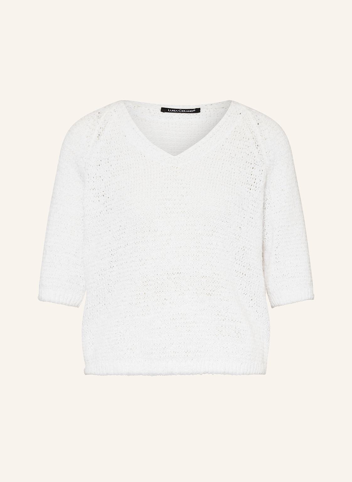 Luisa Cerano Strickshirt weiss Luisa Cerano Strickshirt weiss von LUISA CERANO