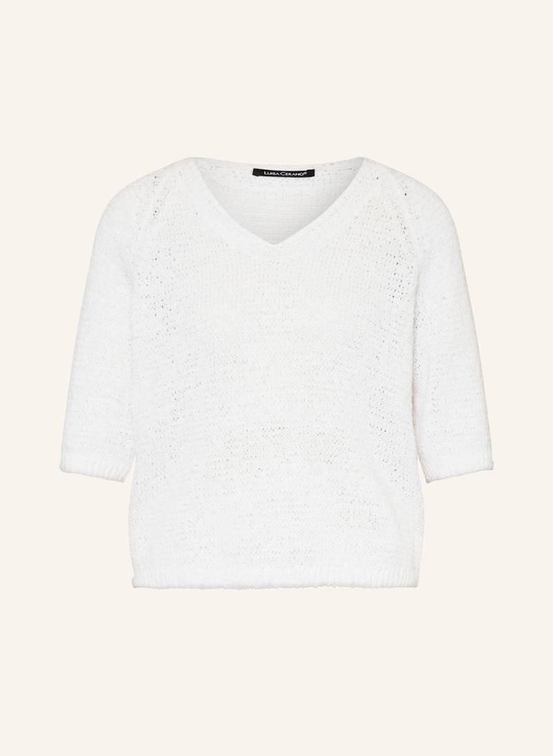 Luisa Cerano Strickshirt weiss von LUISA CERANO