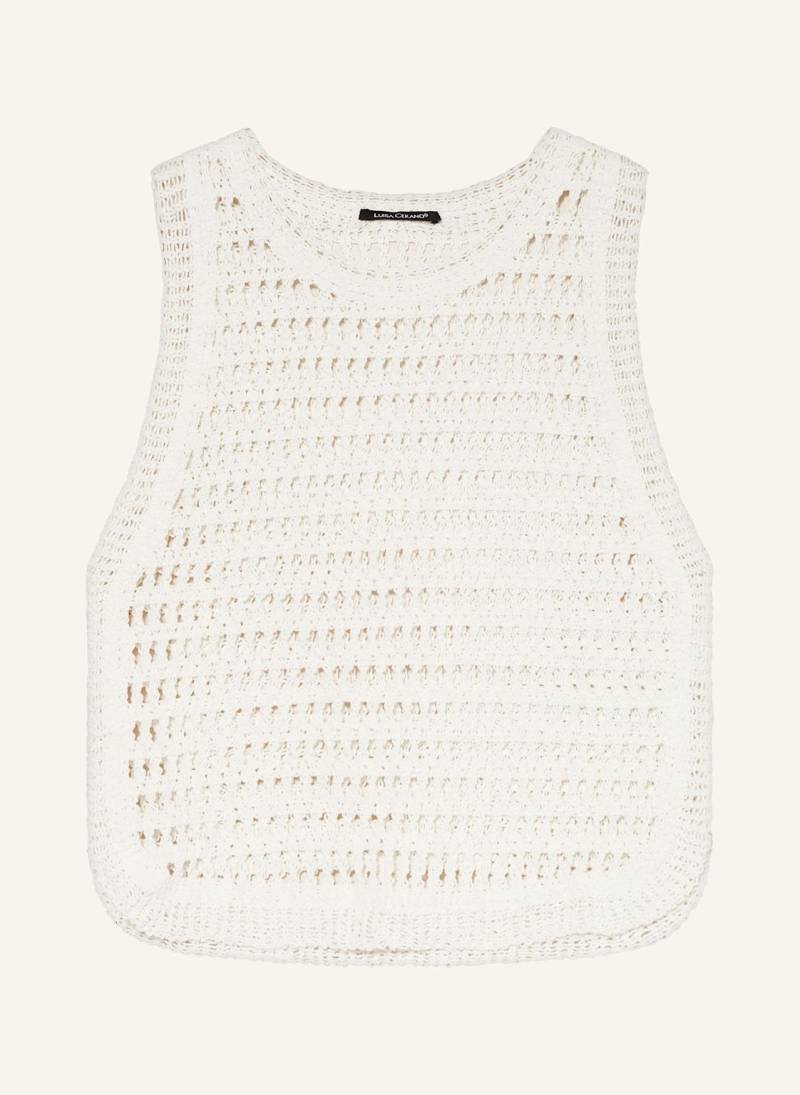 Luisa Cerano Stricktop weiss von LUISA CERANO