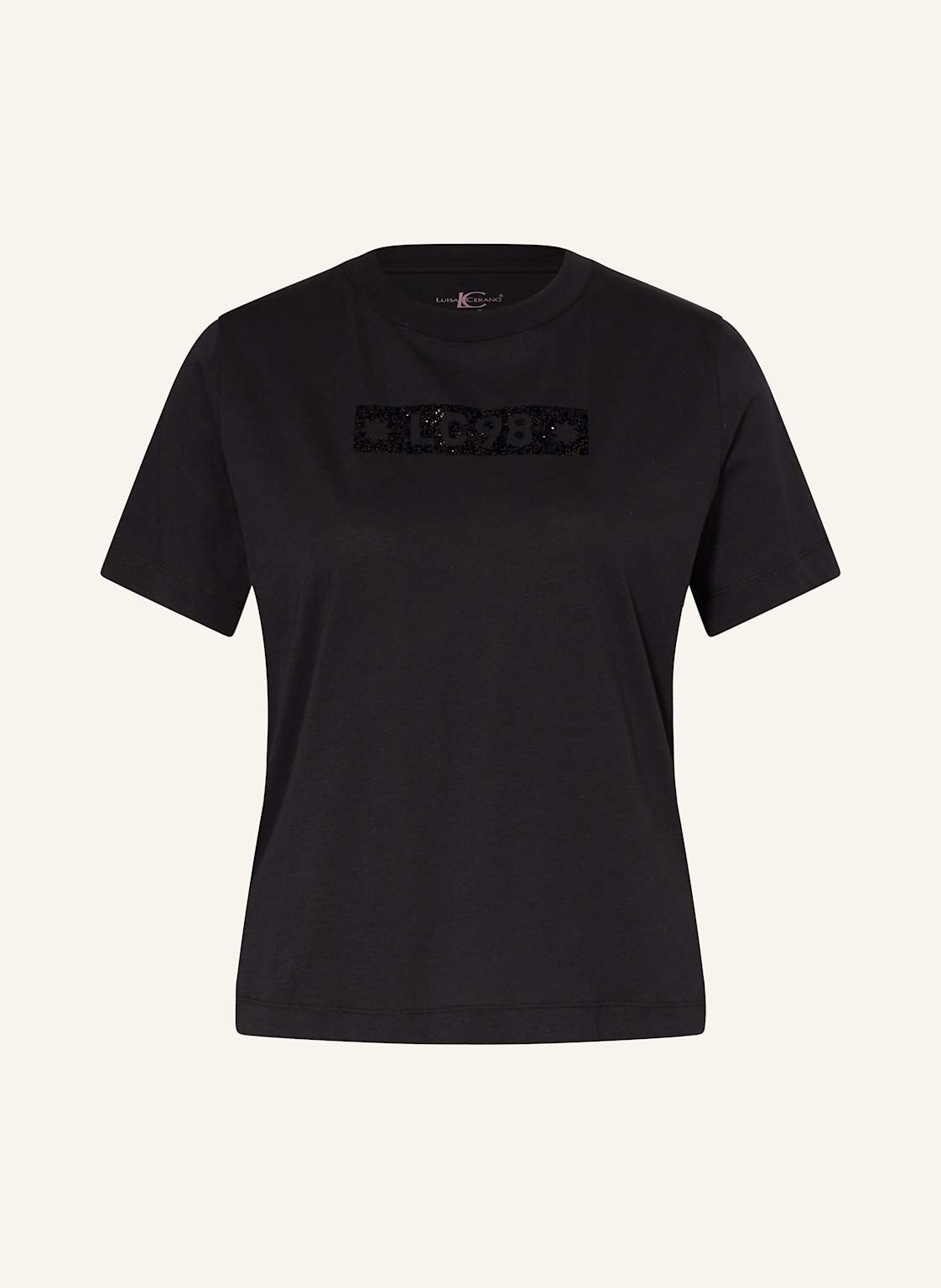 Luisa Cerano T-Shirt schwarz Luisa Cerano T-Shirt schwarz von LUISA CERANO