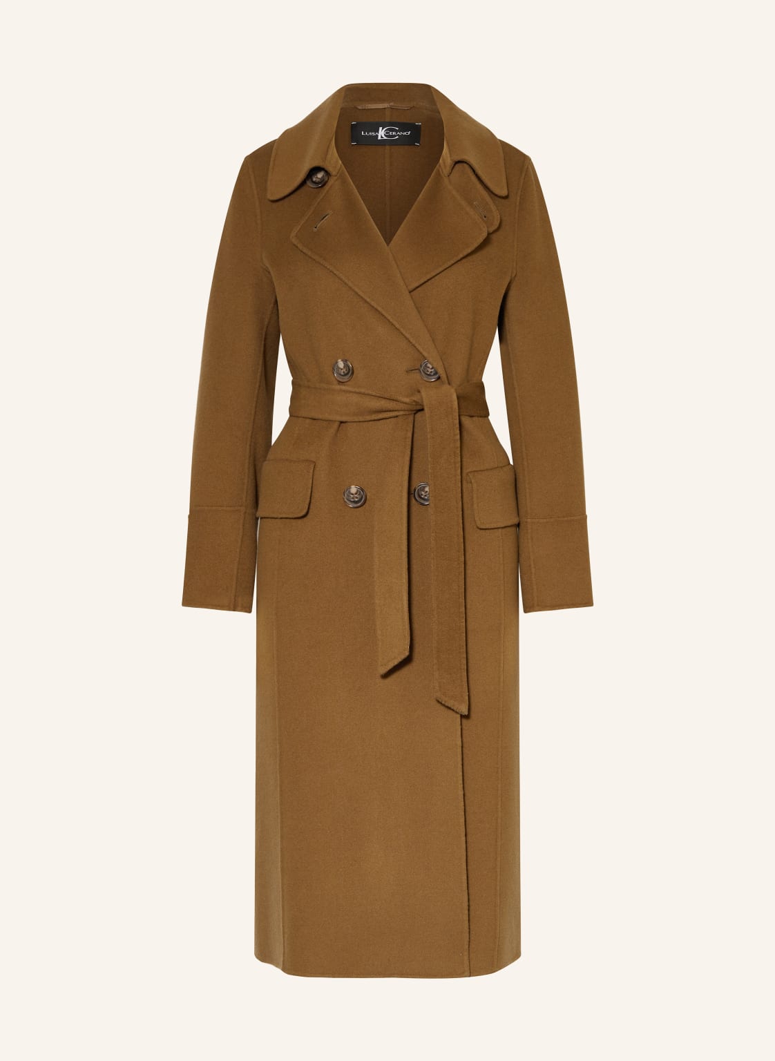 Luisa Cerano Wollmantel braun Luisa Cerano Wollmantel braun von LUISA CERANO